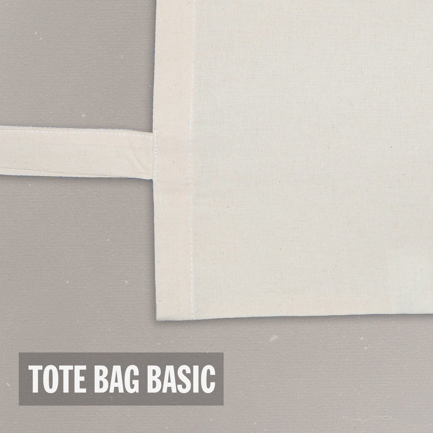 Détail tote bag qualité Basic